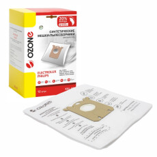 Фильтр-мешки OZONE XXL-02 для пылесоса, 12 шт. + 2 микрофильтра