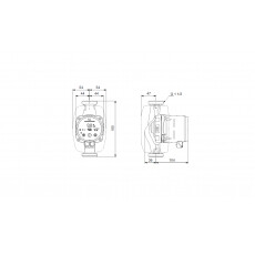 Циркуляционный насос Grundfos Alpha2 25-80 (98649772)