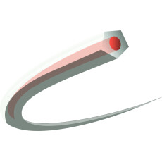 Шнур кордовый 4,0x138 CoreCut Husqvarna (Dual ProPolimer)