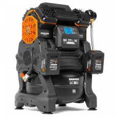 Компрессор аккумуляторный безмасляный 42В/220В DAEWOO DAC 180S Li