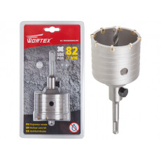 Коронка полая по бетону SDS+ d82мм WORTEX