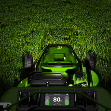 Аккумуляторная самоходная газонокосилка Greenworks GC82LM30S (без АКБ и ЗУ)