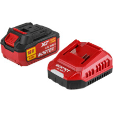 Аккумуляторная цепная пила WORTEX CEC 2518-3 в чем. ALL1 XLT SET