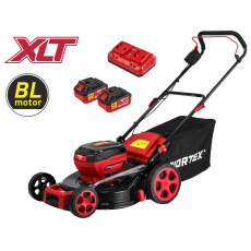 Газонокосилка аккумуляторная WORTEX CLM 4536 XLT SET (2 АКБ 4Ач + ЗУ)