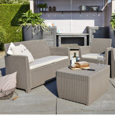 Набор мебели Corona lounge set, капучино