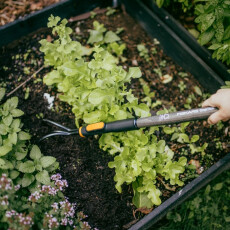 Рукоятка малая деревянная FISKARS OneClick S 40см