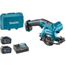 Аккумуляторная циркулярная пила MAKITA CXT HS 301 DSME в кейсе (2 АКБ 4Ач + ЗУ)
