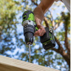 Аккумуляторная дрель-шуруповерт Greenworks GD24DD60 24В