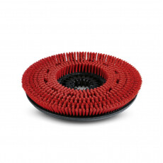 Щетка дисковая в сборе красная BD55 для поломойки 