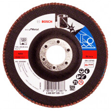 Круг лепестковый Bosch 125мм K120 Best for Metal