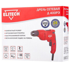 Дрель безударная Elitech Д 400РЭ