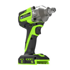Аккумуляторный ударный гайковерт Greenworks IW5500K4 24В (АКБ 4Ач + ЗУ)