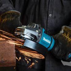Аккумуляторная углошлифмашина MAKITA XGT GA038GT201 MAKPAC