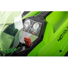Аккумуляторная газонокосилка Greenworks G40LM35K4 40В (в комплекте АКБ + ЗУ)