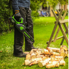 Пила цепная аккумуляторная Greenworks GD24CS30K2 24В