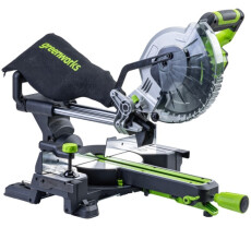 Аккумуляторная торцовочная пила Greenworks GD24MS216 24V (без АКБ и ЗУ)