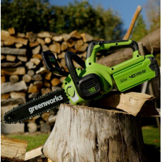Пила цепная аккумуляторная GREENWORKS G40CS30II 40 В