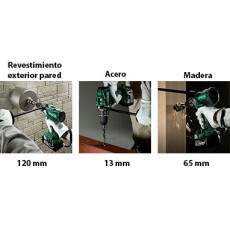 Аккумуляторный шуруповерт Hikoki DS14DBL2