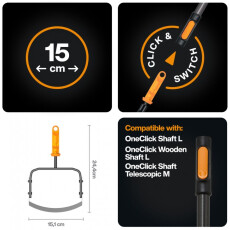 Насадка-тяпка для прополки FISKARS OneClick