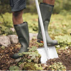 Лопата штыковая телескопическая закругленная Xact FISKARS (1066732)