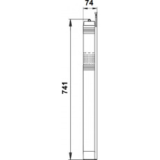 Скважинный насос Grundfos SQE 1-50