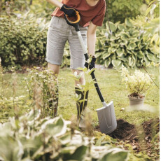 Лопата штыковая с закругленным лезвием Xact FISKARS (1066730)