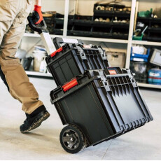 Набор ящиков 1x Qbrick System Cart PRO + 1x Qbrick System PRO 500, черный