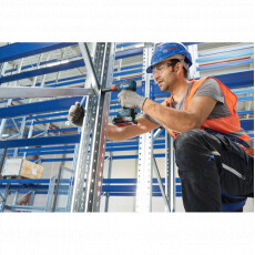 Аккумуляторный ударный гайковерт BOSCH GDX 18V-200 C в кор. + комплект аккумуляторов и З/У