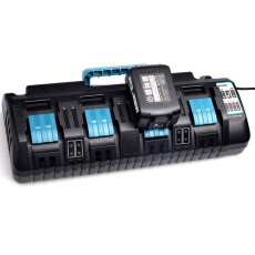 Зарядное устройство Makita DC18SF, 14.4-18В, 4 порта
