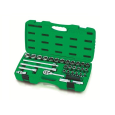 Набор головок 1/2" 8-32мм 31предм. 6гран. TOPTUL (GAAI3104)