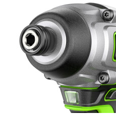 Винтоверт ударный аккумуляторный Greenworks GD24ID3 24В (АКБ 2Ач + ЗУ)