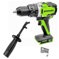 Аккумуляторная ударная дрель-шуруповерт Greenworks GD24DD140 24В