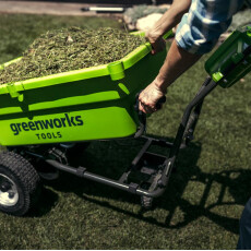 Тележка аккумуляторная самоходная Greenworks G40GC