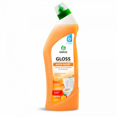 Чистящий гель для ванны и туалета "Gloss amber" (флакон 1 л)