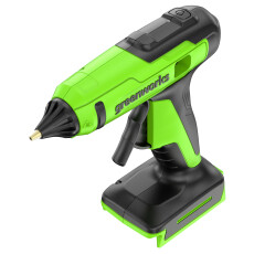 Пистолет клеевой аккумуляторный Greenworks G24GLG 24V (без АКБ и ЗУ)