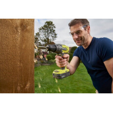ONE + / Дрель-шуруповерт RYOBI R18DD2-213S