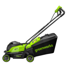 Аккумуляторная газонокосилка Greenworks GD24LM331K2 (АКБ 2Ач + ЗУ)