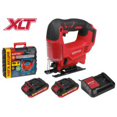 Аккумуляторный лобзик WORTEX CJS 6529 в чем. ALL1 XLT SET (2 АКБ 2Ач + ЗУ) 