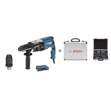 Перфоратор Bosch GBH 2-28 F в L-кейс + набор оснастки