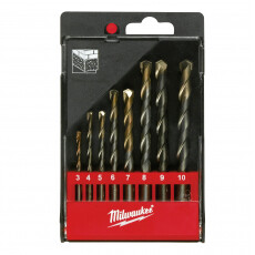 Набор из 8 сверел по бетону MILWAUKEE