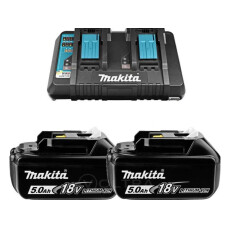 Аккумулятор LXT 18В BL1850B 2шт. + зарядное устройство DC18RD MAKITA