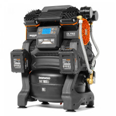Компрессор аккумуляторный безмасляный 42В/220В DAEWOO DAC 180S Li