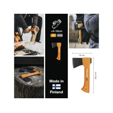 Топор туристический Fiskars X5 XXS