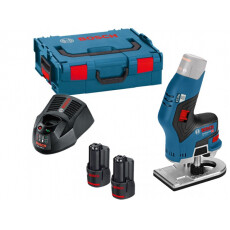 Аккумуляторный кромочный фрезер BOSCH GKF 12V-8 L-BOXX