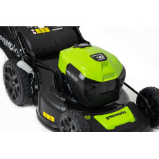 Аккумуляторная газонокосилка Greenworks GD40LM46SP 40В