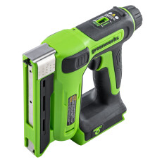 Степлер аккумуляторный Greenworks G24CS10 24В (АКБ 2Ач + ЗУ)