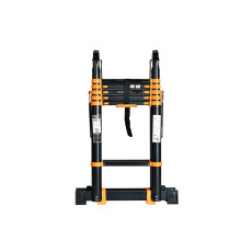 Лестница телескопическая 2-х секц. алюм. 290/580см, 2х7 ступ. 19,2кг BLACK LINE STARTUL (ST9932-058)