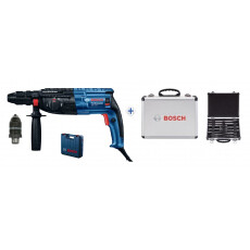 Перфоратор Bosch GBH 240 F в чемодане + набор оснастки