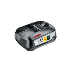 Аккумулятор BOSCH PBA 18V 18.0 В, 2.5 А/ч, Li-Ion (для инструмента DIY)