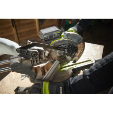 Аккумуляторная торцовочная пила RYOBI RMS18190-140G ONE+ (АКБ и ЗУ)